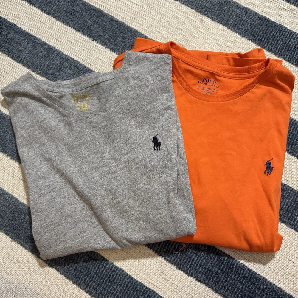 Polo Ralph Lauren Lot Cotton Shirt Pony Logo Preppy Old Money Quiet Luxury